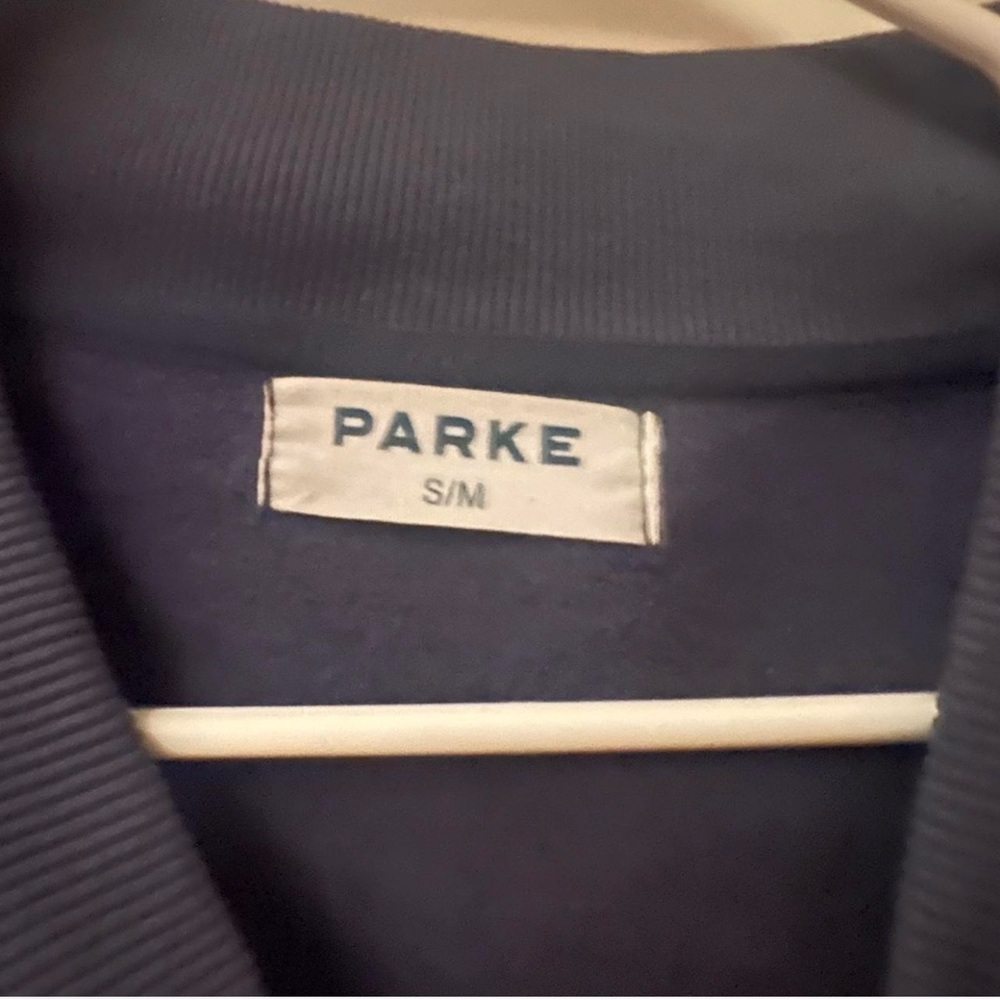 PARKE Varsity Mockneck Crown Blue - Picture 4 of 4
